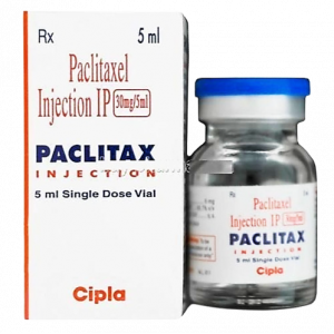 PACLITAX 30 MG / 5 ML ( PACLITAXEL 6 MG / ML ) FOR IV INJECTION 5 ML VIAL